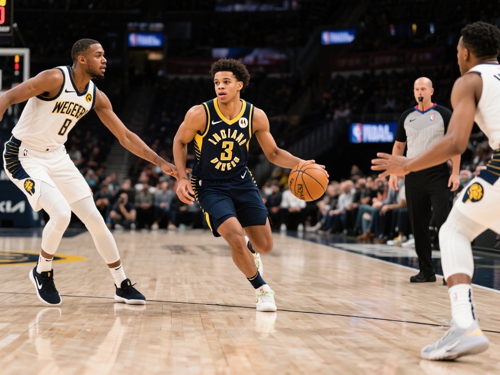 雷霆步行者巅峰对决：6月12日哈利伯顿精彩集锦